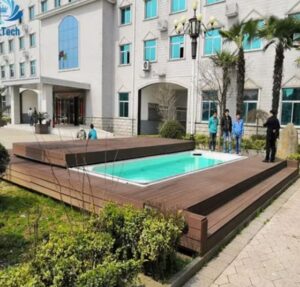 غطاء حمام السباحة